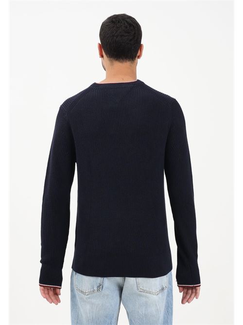 rwb rib crew neck Tommy Hilfiger | MW0MW41516DW5.DW5